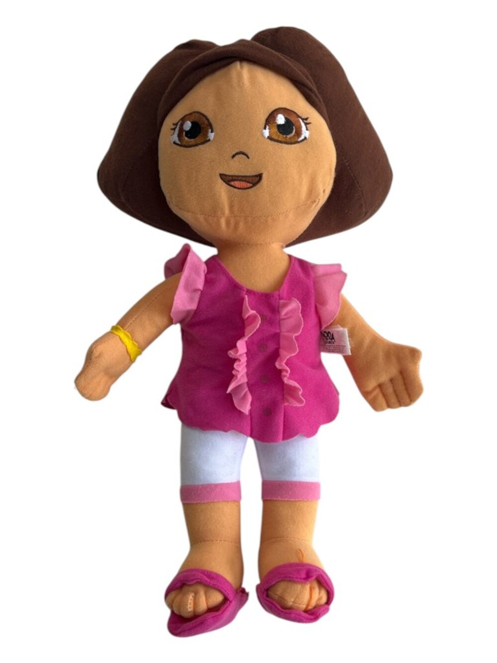 DORA THE EXPLORER Plush Doll Embroidered Face 15" NICKELODEON VIACOM